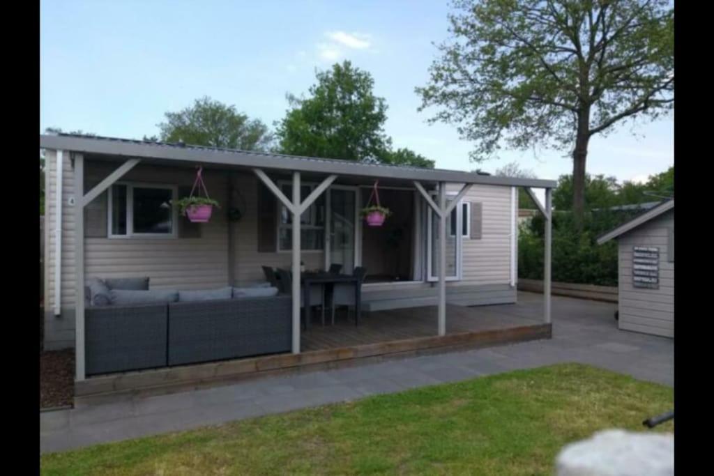 Chalet Te Huur Op *****Camping Terspegelt 4 Personen Eersel Exterior foto