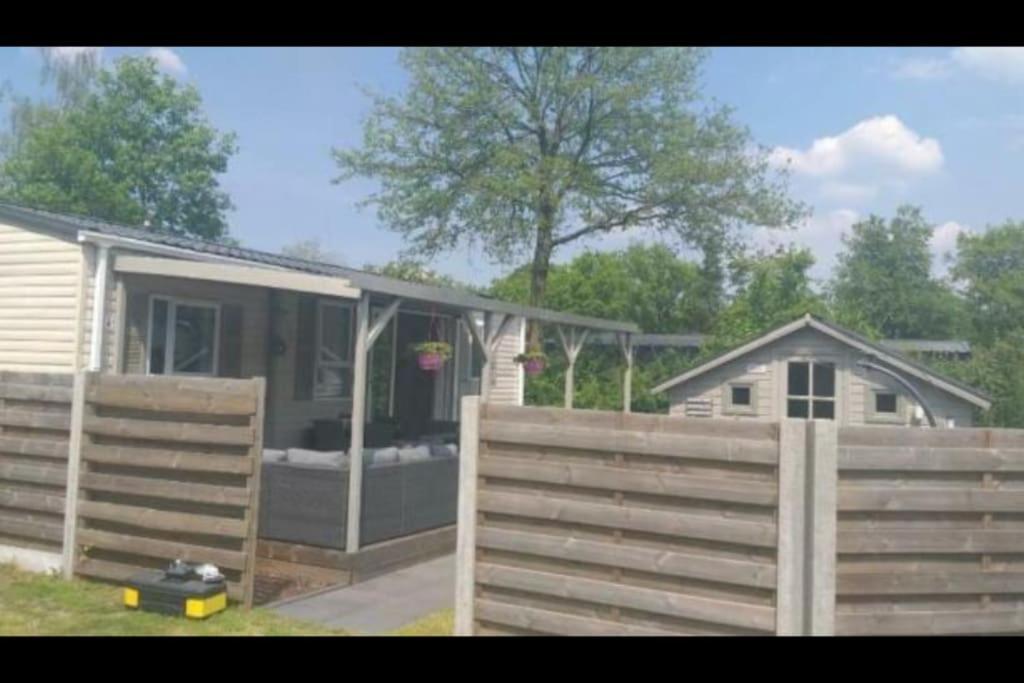 Chalet Te Huur Op *****Camping Terspegelt 4 Personen Eersel Exterior foto